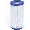 Каркасный бассейн BESTWAY POWER STEEL 640х274х132см, 19281л + фильтр-насос 5678 л/ч, тент, лестница 5611Z BW